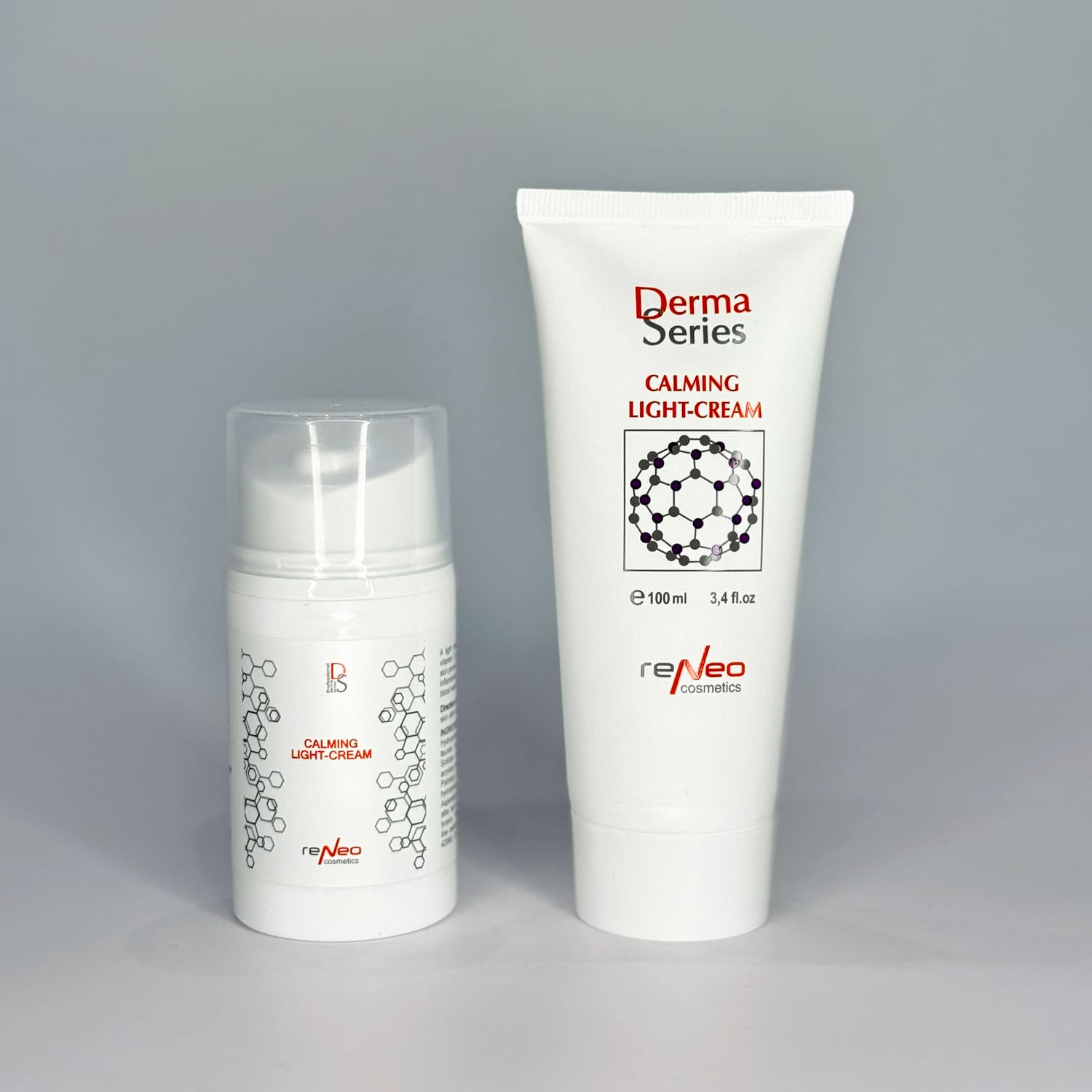 Заспокійливий легкий крем для комфорту реактивної шкіри Calming Light Cream Derma Series by Reneo Cosmetics