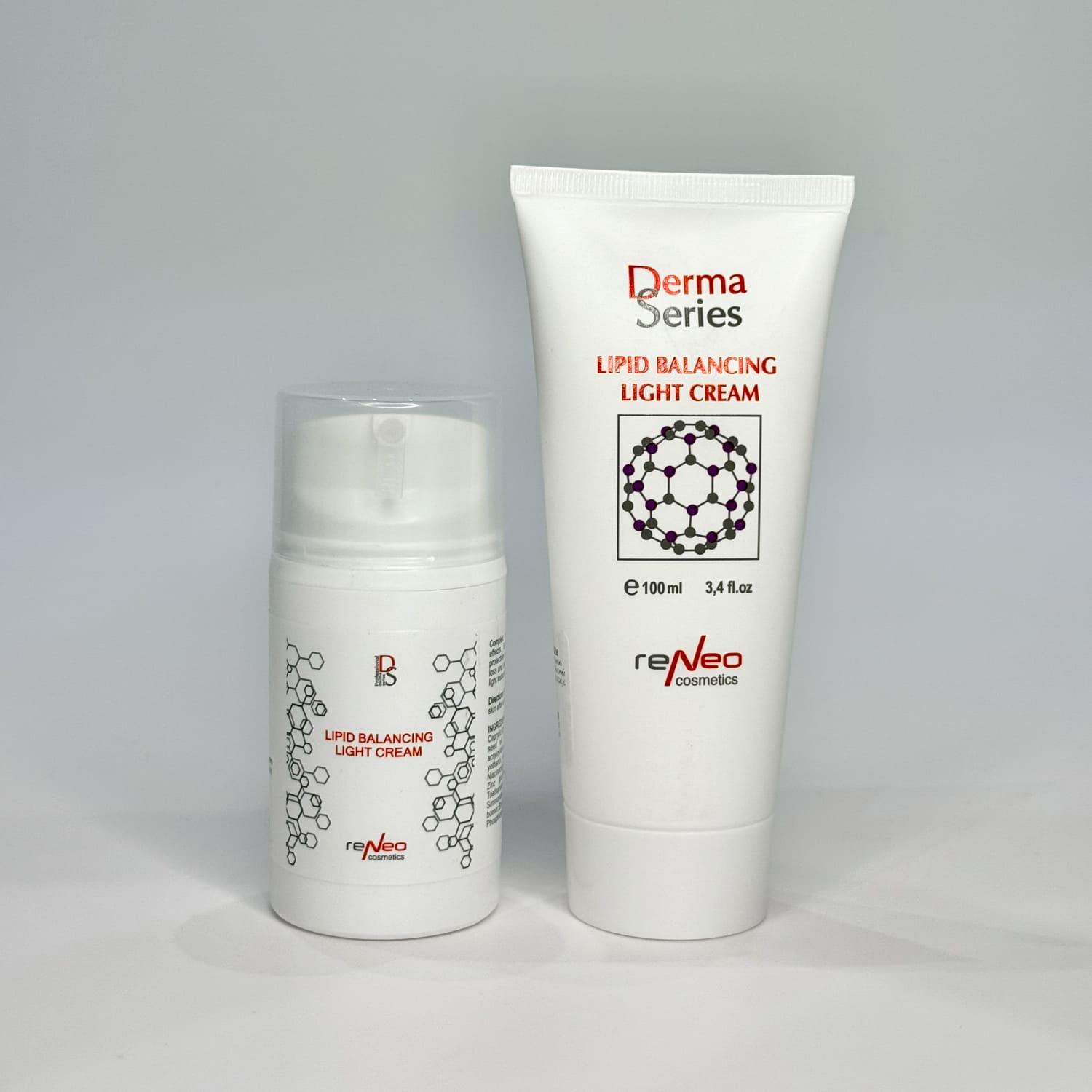 Легкий крем для відновлення балансу шкіри Lipid Balancing Light Cream Derma Series by Reneo Cosmetics